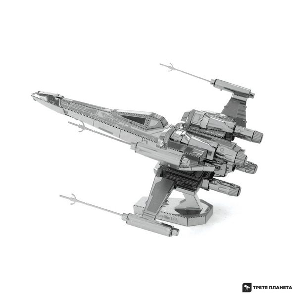 Металлический 3D конструктор "Истребитель Star Wars Poe Dameron’s Fighter" MMS269 фото