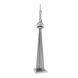Металлический 3D конструктор "Башня CN Tower" MMS058 фото 3