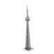 Металлический 3D конструктор "Башня CN Tower" MMS058 фото 6