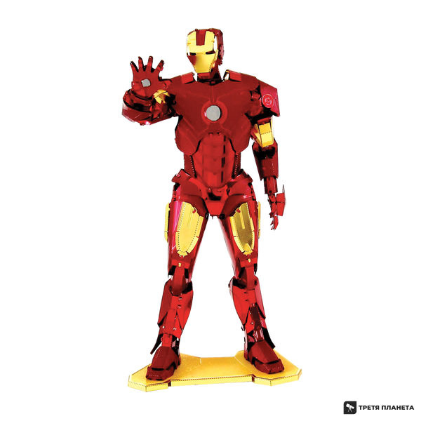 Металлический 3D конструктор "Железный человек Marvel" MMS322 фото