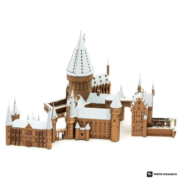 Металлический 3D конструктор "Гарри Поттер "Хогвартс в снегу" ICX138 фото