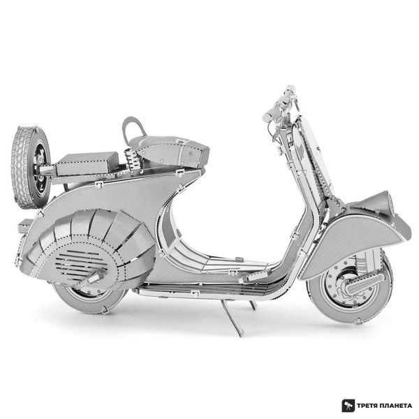 Металлический 3D конструктор "Классический скутер Vespa 125 (1955)" MMS154 фото