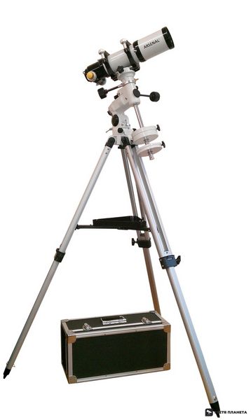 Телескоп Arsenal 80/560, EQ3-2, ED, рефрактор, с кейсом ED80 EQ3-2 фото
