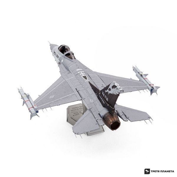 Металлический 3D конструктор "Истребитель F-16 Fighting Falcon United States Air Force" ME1046 фото