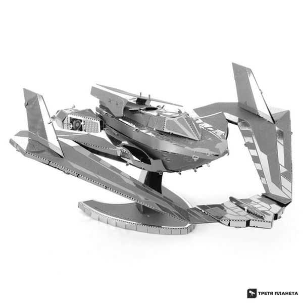 Металлический 3D конструктор "Боевой корабль Batman v Superman Batwing" MMS376 фото