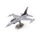 Металлический 3D конструктор "Истребитель F-16 Fighting Falcon United States Air Force" ME1046 фото 2