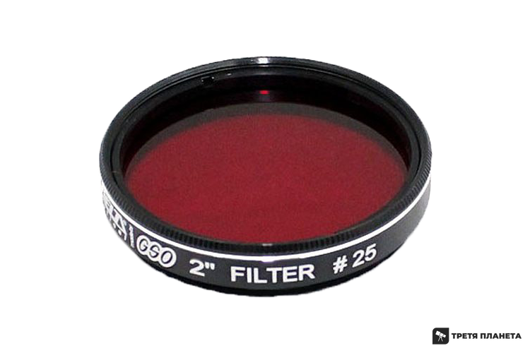 Фильтр цветной GSO №25 (красный), 2&apos;&apos; AD121 фото