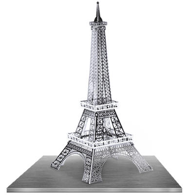 Металевий 3D конструктор "Ейфелева вежа" MMS016 фото