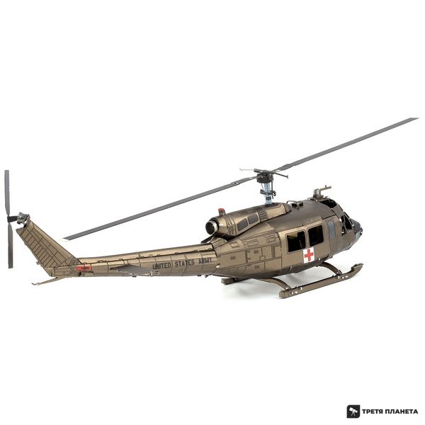 Металевий 3D конструктор "Американський вертоліт UH-1" ME1003 фото