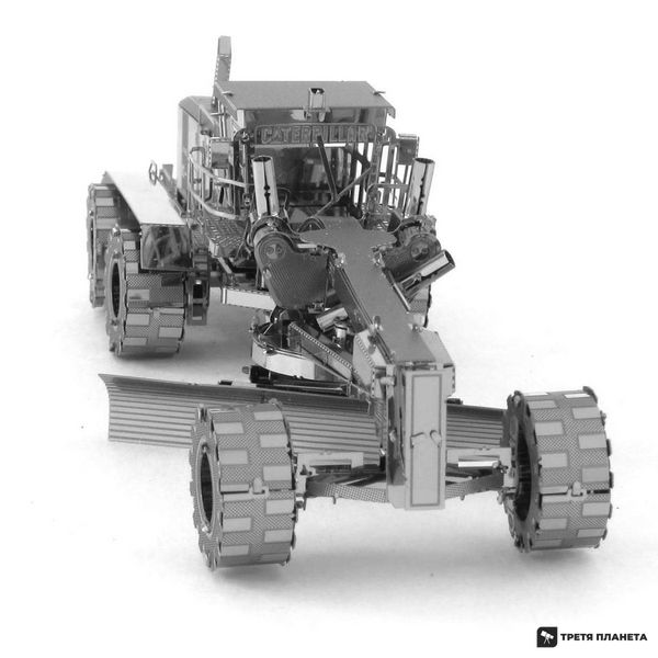 Металлический 3D конструктор "Автогрейдер CAT" MMS421 фото