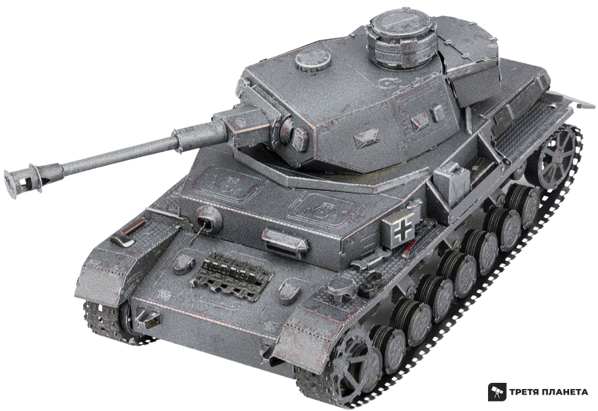 Металлический 3D конструктор "Танк Panzer IV" PS2001 фото