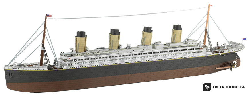 Металевий 3D конструктор "RMS Titanic" PS2004 фото