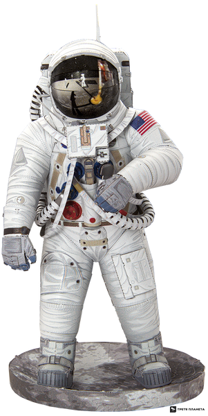 Металлический 3D конструктор "Астронавт Apollo 11" PS2016 фото