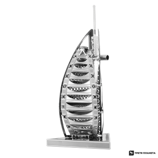 Металлический 3D конструктор "Бурдж-эль-Араб" ICX012 фото