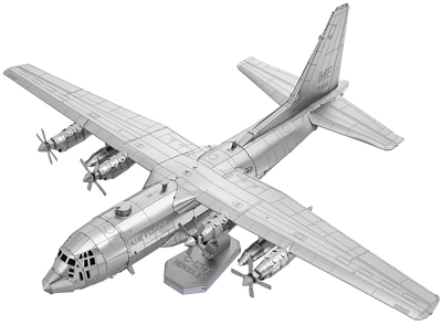 Металлический 3D конструктор "Самолет C-130 Hercules" ME1047 фото