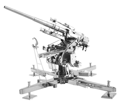 Металлический 3D конструктор "Зенитная пушка FlaK 18/36/37/41" ICX121 фото
