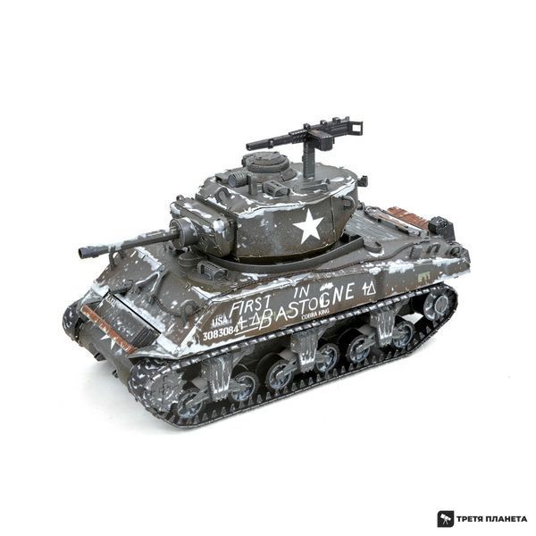 Металлический 3D конструктор "Танк M4 Sherman" PS2024 фото