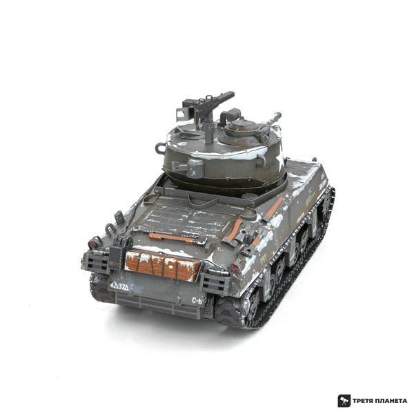 Металлический 3D конструктор "Танк M4 Sherman" PS2024 фото